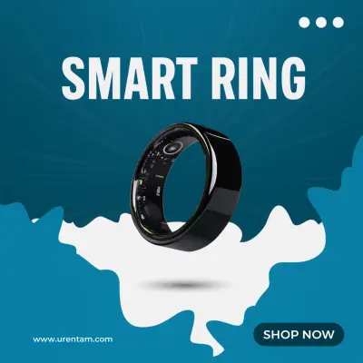 Smart Health Tracking Ring – Waterproof Fitness & Sleep Monitor
