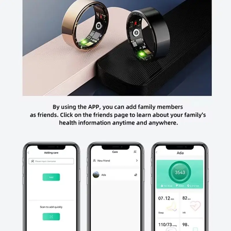 IntelliFit Smart Health Ring